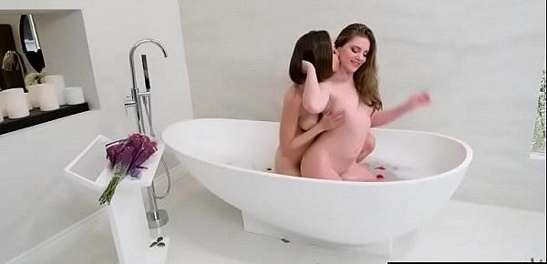  (Jenna Sativa & Misty Lovelace) Girl On Girl In Hot Sex Action Scene clip-14